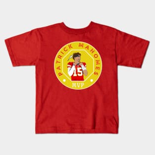 PATRICK MAHOMES MVP CHIEFS KANSAS CITY Kids T-Shirt